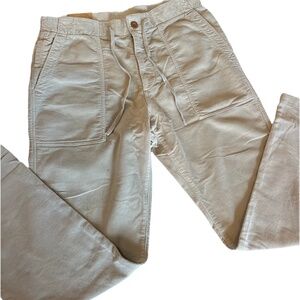 Stretch Terry Cord Tundra Stone